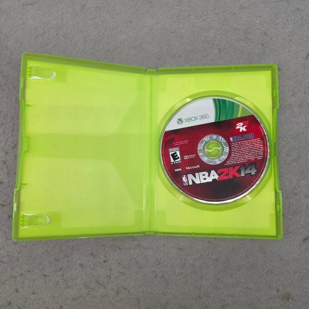 NBA 2K14 Xbox‎ 360 Video Game LeBron James Heat Cover 2K Sports Kinect NTSC